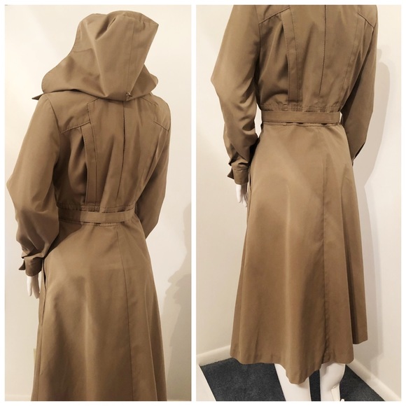 🌈 SOLD Vintage Weather Wise Trench Coat 🧥 XS - Picture 7 of 8
